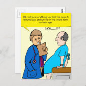 949あなたがナース漫画に話した全てを教えて ポストカード (正面/裏面)