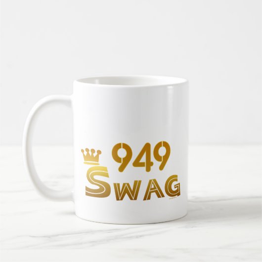 949カリフォルニアのスワッグ コーヒーマグカップ (左)