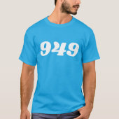 949市外局番 Tシャツ (正面)