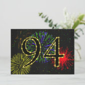 94th誕生日パーティー招待日 招待状 (スタンド正面)