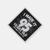 95おもしろい誕生日引用文皮肉95歳 スタンダードカクテルナプキン (角)