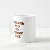 95および懲役刑無し コーヒーマグカップ (正面左)