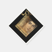 95エレガント誕生日フォト紙ナプキンス スタンダードカクテルナプキン (角)
