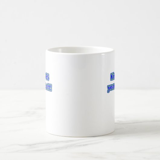 95キス私のお尻 コーヒーマグカップ (中央)