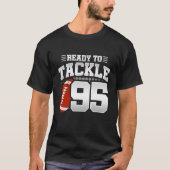 95サッカーパーティー95th誕生日 tシャツ (正面)