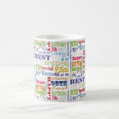 95ユニーク歳の誕生日プレゼント コーヒーマグカップ (中央)