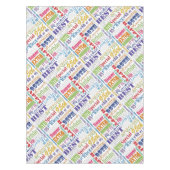 95ユニーク歳の誕生日プレゼント テーブルクロス (正面)