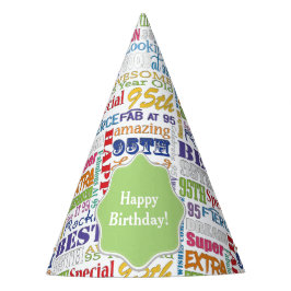 95ユニーク歳の誕生日プレゼント パーティーハット