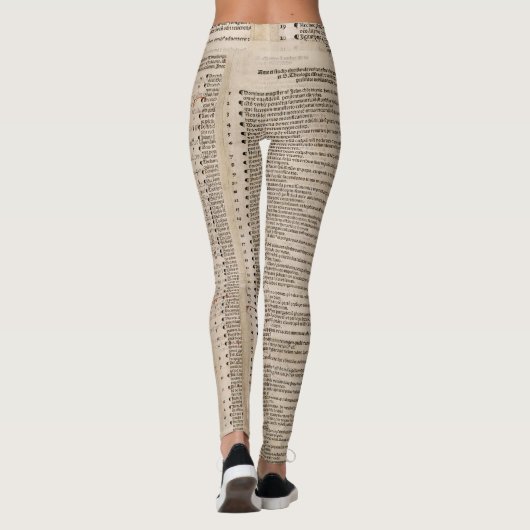 95ヶ条 レギンス (裏面)