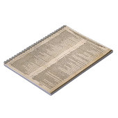 95ヶ条(Martin Luther) ノートブック (左側)