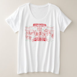95回バザーウィメンズ プラスサイズTシャツ