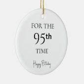 95回目の誕生日おめでとう セラミックオーナメント (右)