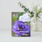 95忘れられない年！-誕生祝い 招待状 (スタンド正面)