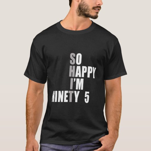 95歳おめでとう Tシャツ (正面)