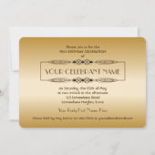 95歳の誕生日 世界最高のカスタムフォトフレーム 招待状 (裏面)