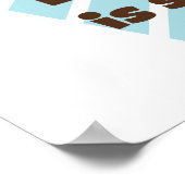 95歳は甘い誕生日Tシャツとプレゼント ポスター (角)