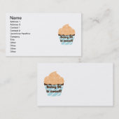 95歳は甘い誕生日Tシャツとプレゼント 名刺 (正面/裏面)