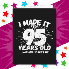 95歳皮肉ミームおもしろい95誕生日 カード