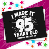 95歳皮肉ミームおもしろい95誕生日 ポストカード