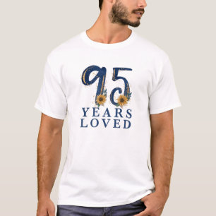 95歳 おばあちゃん95th誕生日パーティー 95円 tシャツ