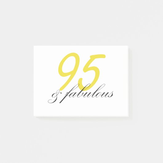 95歳 & ファビュラス ポストイット (正面)