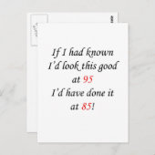 95私もしは知っていた ポストカード (正面/裏面)