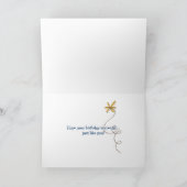 95誕生日デイジー カード (内部)