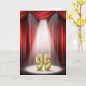 95誕生日 カード (黄色い花)