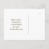 95誕生祝いワールド最高のファブラス インビテーションポストカード (裏面)