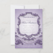 95誕生祝いヴィンテージフレーム招待状 招待状 (裏面)