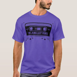 95 Junglist Vibes 1995ジャングル音楽カセットテープ Tシャツ