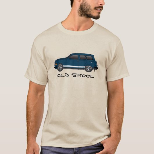 95_SPORT_blue、オールドスクオール Tシャツ (正面)