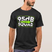 95db Squad ASL Awareness Hand Sign Language Deaf P Tシャツ (正面)