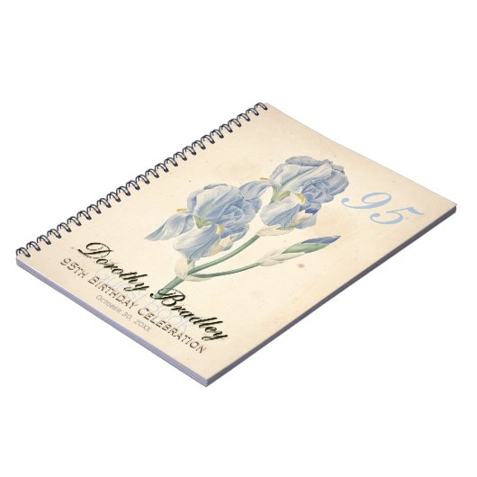 95thバースデーパーティアイリスカスタムズGuest Book ノートブック (左側)