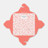 95th誕生日パーティーコーラル番号パターン95 フェイバーボックス (折り畳みなし)