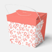 95th誕生日パーティーコーラル番号パターン95 フェイバーボックス (裏面サイド)