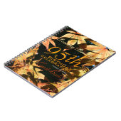 95th誕生祝いオータムカスタムゲストブック ノートブック (左側)