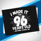 96おもしろい誕生日引用文皮肉96歳 ポストカード