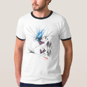 96カラフルな抽象的な部族のタトゥーアート Tシャツ (正面)