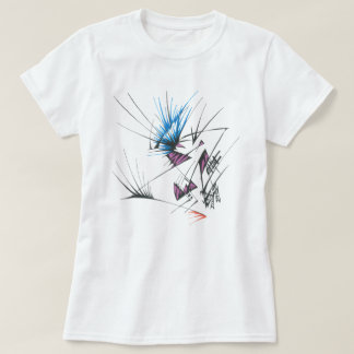 96カラフルな抽象的な部族のタトゥーアート Tシャツ