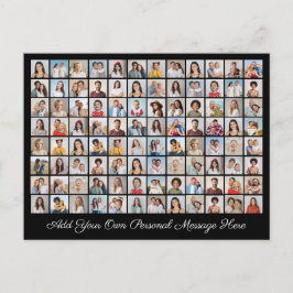 96フォトコラージュ自分の挨拶を追加 シーズンポストカード