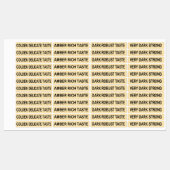 96改ざん防止USDA準拠メープルシロップ等級 ラベル (シート)