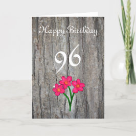 96歳の誕生日 カード