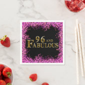 96歳の誕生日 スタンダードカクテルナプキン (インサイチュ)