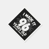 96歳皮肉ミームおもしろい96誕生日 スタンダードカクテルナプキン (角)