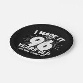 96歳皮肉ミームおもしろい96誕生日 ペーパープレート (アングル)