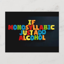 96番。TFDGかもしらMONOSYLLABIC...ポストカード ポストカード