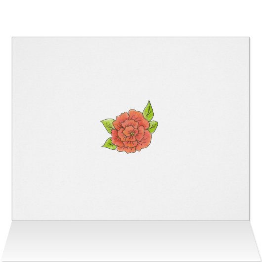 96誕生日バラカード (内部横(上))