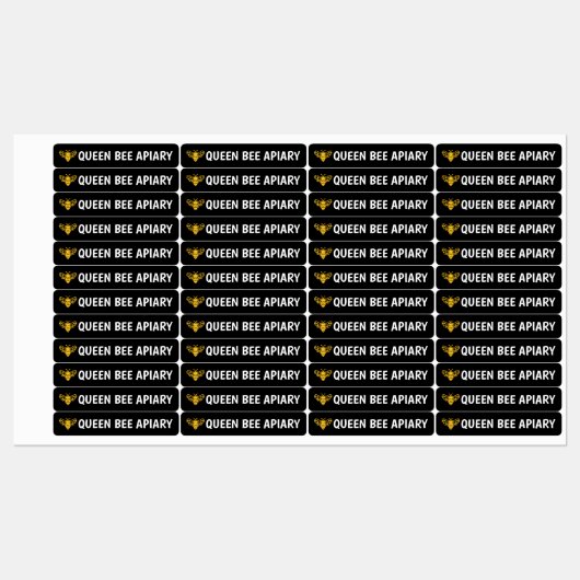 96黒い改ざん防止シールハニー瓶セキュリティ蓋 ラベル (シート)