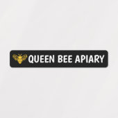 96黒い改ざん防止シールハニー瓶セキュリティ蓋 ラベル (デザイン2)